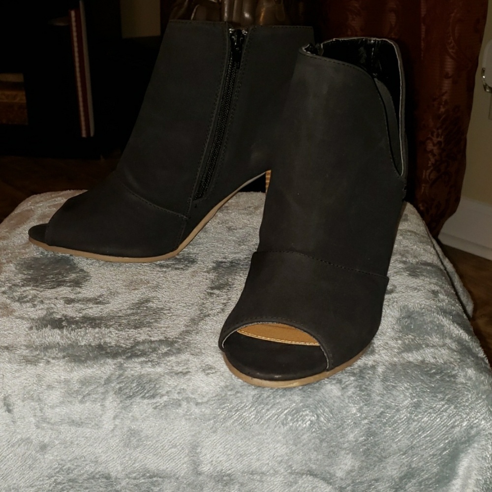 Black booties